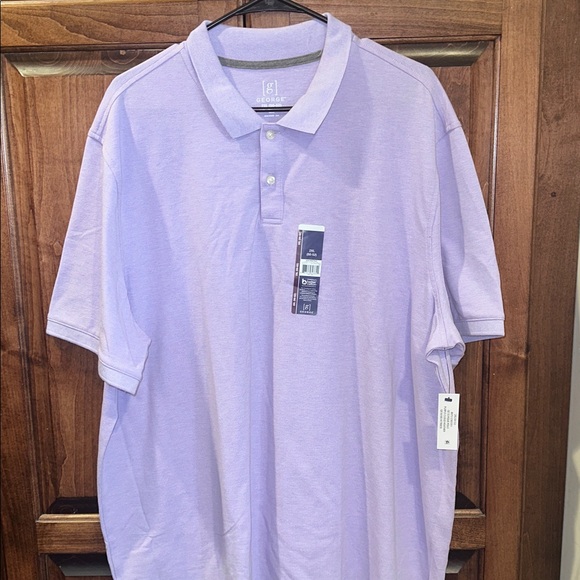 George Other - George Lavender Heather Pique Polo Shirt